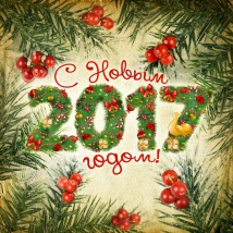 С Новым 2017 Годом! С Новым 2017 Годом!